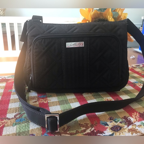 Vera Bradley mini-crossbody in chocolate brown, NWOT - Picture 3 of 8